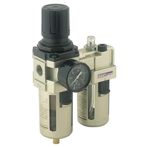 Image of Sealey Sa206 Air Filter/Regulator/Lubricator Max Airflow 105Cfm