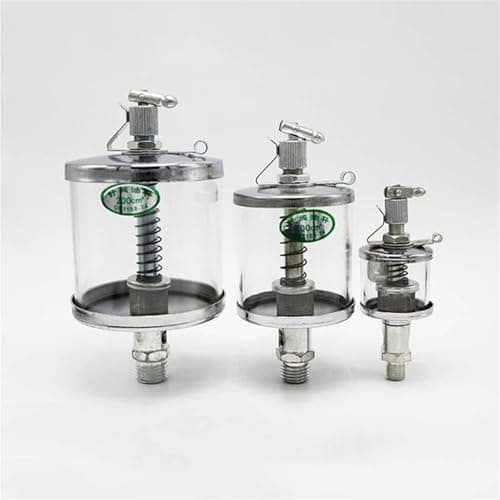 Image of MQXFCZUX 1pc 1/4" BSP Male Thread Oil Cup Sight Gravity 200ML Drip Feed Oiler Lubricator For Machine Tool