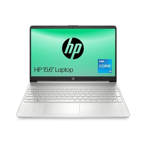 Image of HP 15.6" Laptop | Intel Core i5-1235U Processor | 8 GB RAM | 256 GB SSD | Intel Iris Xe Graphics | FHD Display | Up to 7hrs battery | Win 11 | Dual Speakers | Silver | 15s-fq5021sa