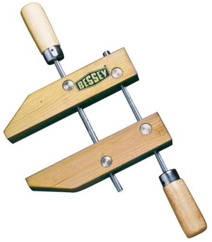 Image of BESSEY HS-8, 8 in. Wood Hand Screw Clamp, Brown
