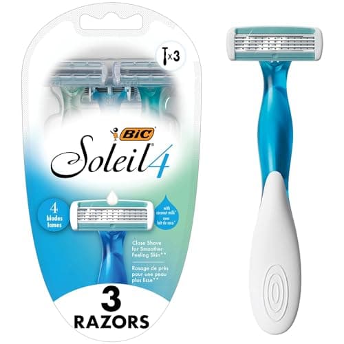 Image of Bic Bic Soleil Bella 4 Blade Disposable Razor for Women (Pack of 2)