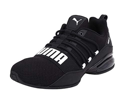 Image of PUMA Mens Running Shoes - Cell Regulate Lightweight Breathable Trainers, Black, UK Size 9