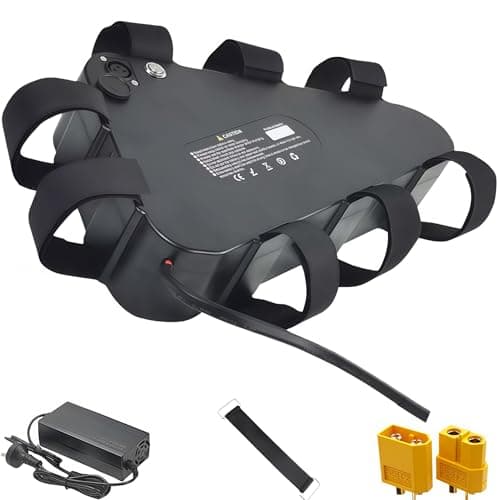 Image of 72V Triangle Ebike Battery 20Ah, Lithium Electric Bike Battery for 250W–3000W Motors, with Fast Charger, USB Port, BMS (72V 20AH)
