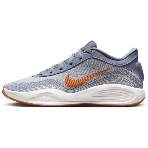 Image of NIKE G.T. Hustle Academy Mens Basketball Trainers FJ7791 Sneakers Shoes (UK 8.5 US 9.5 EU 43, Ashen Slate Total Orange 400)