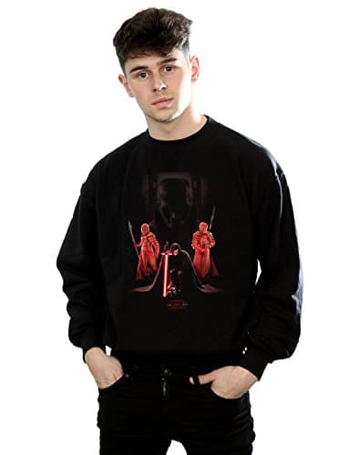 Image of Star Wars Men's The Last Jedi Kylo Ren Kneeling Sweatshirt XX-Large Black