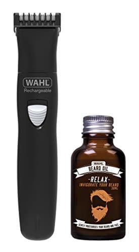 Image of Wahl Rechargeable Trimmer and Beard Oil Gift Set