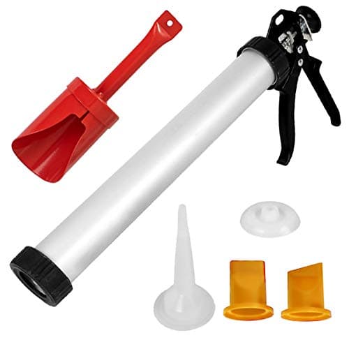 Image of Rapide | Professional Mortar & Grouting Gun Set | 470mm Brick Pointing and Tile Cement Applicator Caulking | Roughneck Seal Building Industry DIY Tool