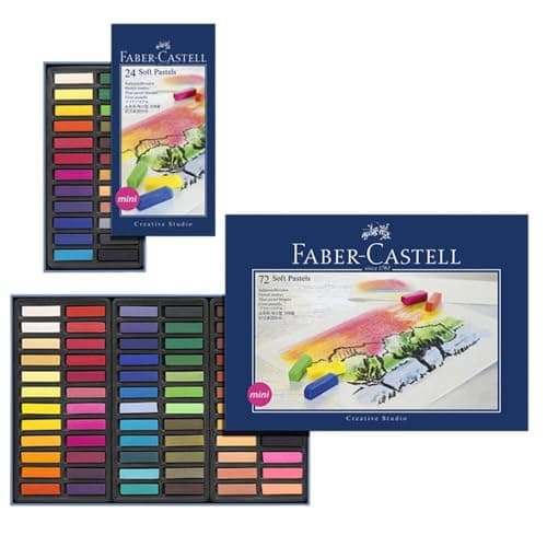 Image of Faber-Castell Creative Studio Soft Pastel Crayons – , 24er Etui