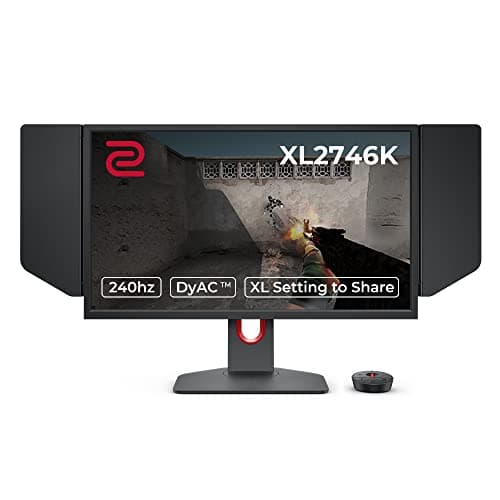 Image of BenQ ZOWIE XL2746K Gaming Monitor 27" 240Hz | DyAc+ | Color Vibrance | Black eQualizer for a Competitive Edge | Enhanced Height, Tilt and Base Adjustment | XL to Adjust
