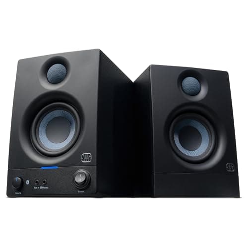 Image of PreSonus Eris 3.5BT Gen 2, Studio Monitor Speakers with Bluetooth, Pair, 3.5 Inch, 2-Way, Powered Desktop Speakers for Multimedia, Gaming, Studio-Quality Music Production, 50W Power