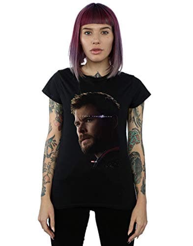 Image of Marvel Women's Avengers Endgame Avenge The Fallen Thor T-Shirt Black Large