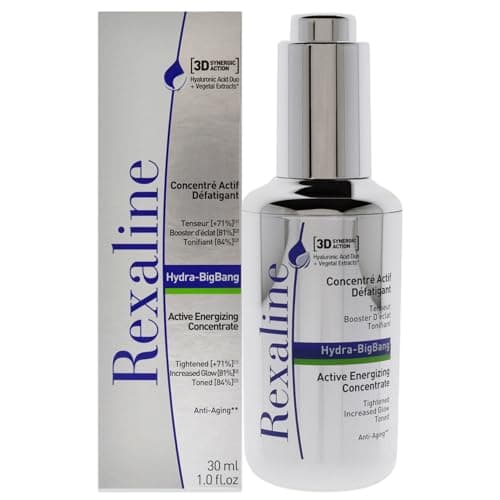 Image of Rexaline - Hydra-BigBang - Active Energizing Concentrate - Anti-aging serum with Hyaluronic Acid - Lifting and plumping face treatment - Cruelty Free - 30ml