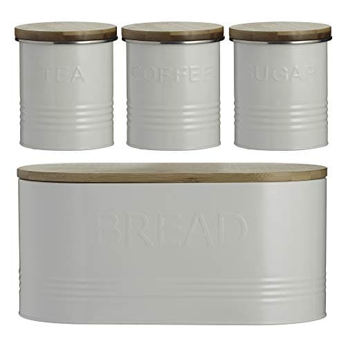 Image of Typhoon Essentials 4 Piece Jar Set Cream, Set of 4