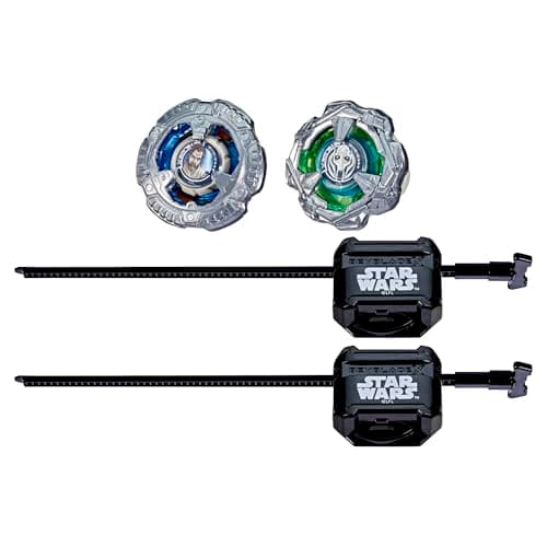 Image of Beyblade X and Star Wars Collab, Obi-Wan Kenobi 4-60P vs General Grievous 3-80HN