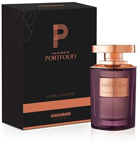 Image of Al Haramain Portfolio Floral Sculpture Eau de Parfum 75ml – Luxury Arabian Floral Perfume for Women & Men | Fresh Aromatic, Musk & Woody Fragrance | Elegant Unisex Gift