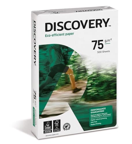 Image of Discovery 59908 A4 Value Office Paper - White [5 x 500 Sheets]