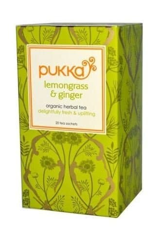 Image of (12 PACK) - Pukka Lemongrass & Ginger Tea| 20 Bags |12 PACK - SUPER SAVER