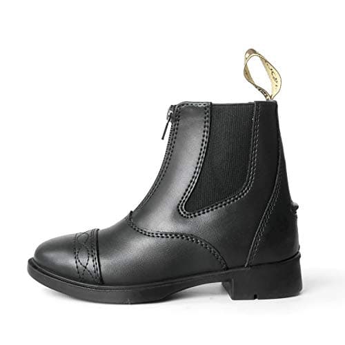 Image of Brogini Kids Tivoli Piccino Childrens Paddock Boots Jodhpur Black 11 UK Child