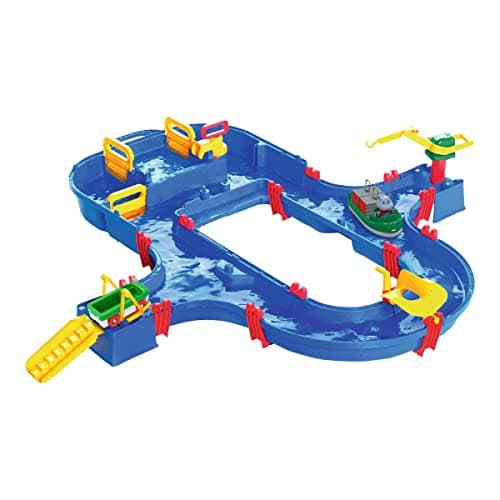 Image of Aquaplay Super Set, 41-Piece Water Table Playset, Outdoor Garden Toy Suitable for Ages 3+