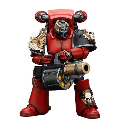 Image of JOYTOY Warhammer The Horus Heresy Blood Angels Angel's Tears Squad Arch-Erelim With Grenade Launcher 4in Collectible Action Figure - Exquisite Design, Gifts for Fans & Collectors