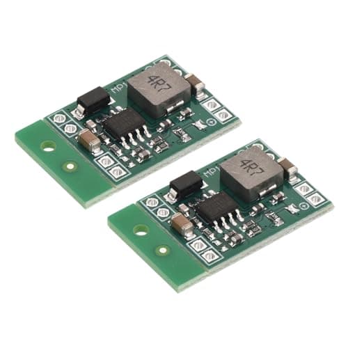 Image of sourcing map DC-DC Buck Converter Voltage Regulator Step Down Fixed Power Module MP1584 4.5-28V to 5V 3A for Power Adjustment Power Transformers 2 Pcs