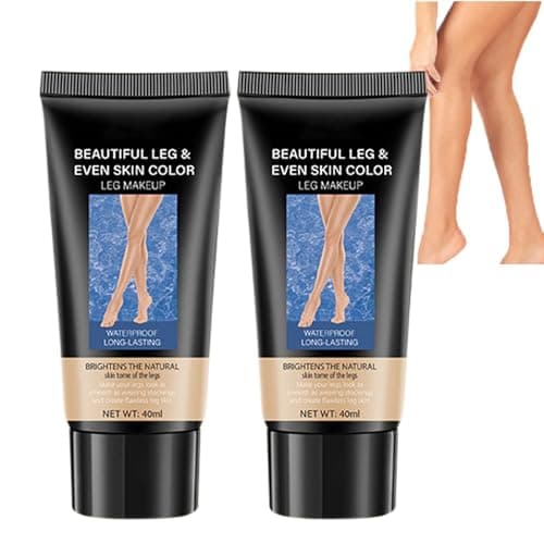 Image of Sitovely Leg and Body Makeup Foundation, Body Coverage Tattoo Concealer, Waterproof Leg & Body Tattoo Scar Cover up, Covers Varicose Veins for All Skin Tones (B, M)