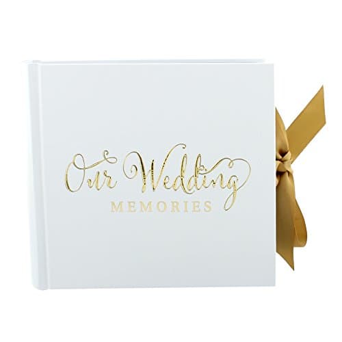 Image of Always & Forever' Gold Foil "Our Wedding" Album 4" x 6"