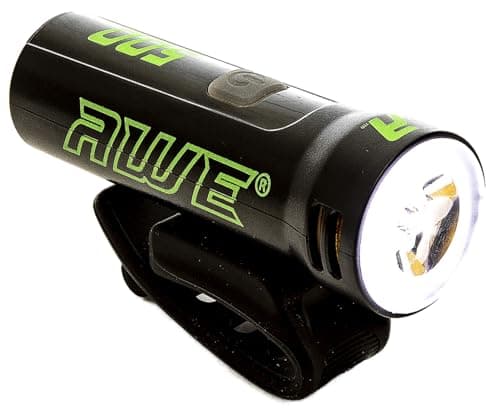 Image of AWE® Blast™ 500 Lumens USB Rechargeable AweBright™ LED Front Bike Light Black 7 hrs Run Time* *SEE 360 VIDEO* CE Approved
