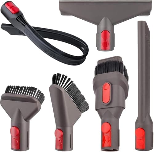 Image of Professional Vacuum Attachment Kit for Dyson GEN5 G5 V15 V12 V11 V10 V8 V7 Detect Cyclone Torque Drive Absolute Animal Trigger Cordless Vacuum Accessories Flexible Crevice Tool Replacement Brush