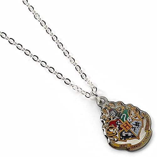 Image of Harry Potter Official Hogwarts Crest Link Chain Necklace by The Carat Shop