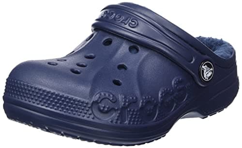Image of Crocs Baya Lined Clog K,Navy/Navy