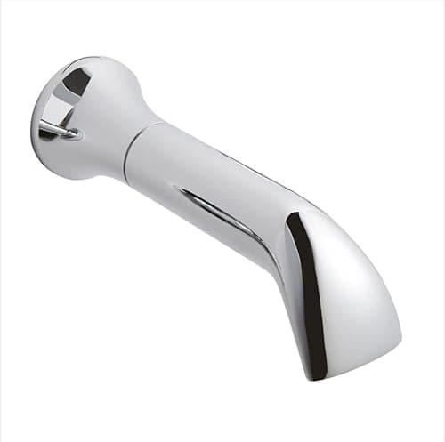 Image of Milano Elizabeth Wall Mounted Bath Filler Spout - Chrome