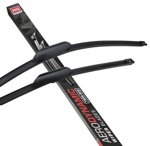 Image of HQ Automotive Wiper Blades for AUDI A3 Sportback Hatchback (2019 and later) Front Wipers Replacement Kit
