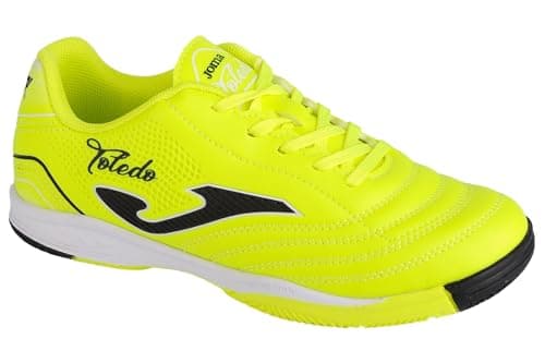 Image of Joma Toledo Jr 2409 in TOJS2409IN, for Boy, Indoor Football Trainers, Yellow Fluor/Black, 1 UK