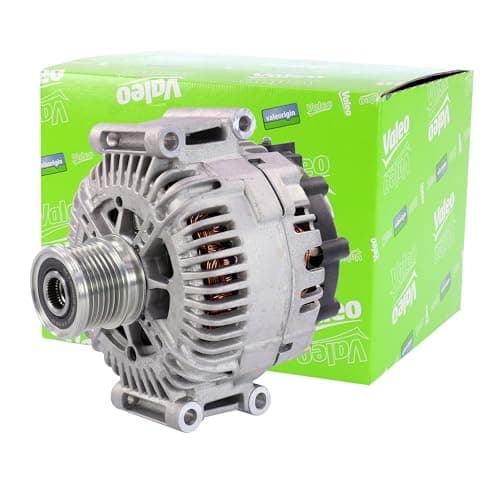 Image of VALEO 439546 Alternator Alternator charging current [Amp]: 180 Number of grooves: 7 Pulley diameter [mm]: 51 Voltage [V]: 14 Direction of rotation: CLOCKWISE