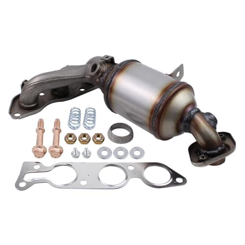 Image of HouYeen Front Catalytic Converter with Mounting Parts for Ni-ssan Pixo O-pel Vaux-hall Agila B Suzu-ki Alto mk7 Celerio Splash EX 2008-Onwards 1.0