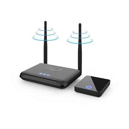 Image of Redlution Wireless audio Transmitter BIN-813 Wireless HD Extender TV Audio Video Transmitter and Receiver, Digital Signal Full HD 1080P 4K 3D AV Sender