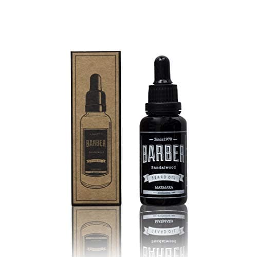 Image of Barber Marmara Beard Oil for Men 30ml – Sandalwood Beard Care Oil | Softens & Moisturises | Anti-Itch & Anti-Dandruff Formula | Adds Shine & Smoothness | Daily Beard Conditioner for Healthy Growth