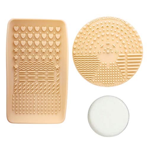 Image of Nanshy Makeup Applicator Cleaning Soap & Makeup Brush Cleaning Pads Combo