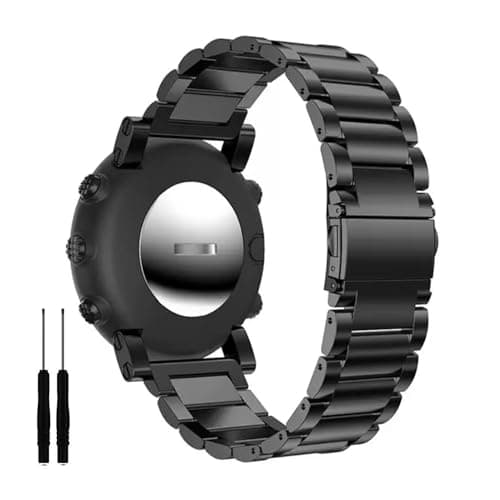 Image of synsing Titanium Band Compatible for Suunto Core, Titanium Metal Strap Replacement Wristbands with Secure Buckle Compatible for Suunto Core Smart Watch for Men Lightweight