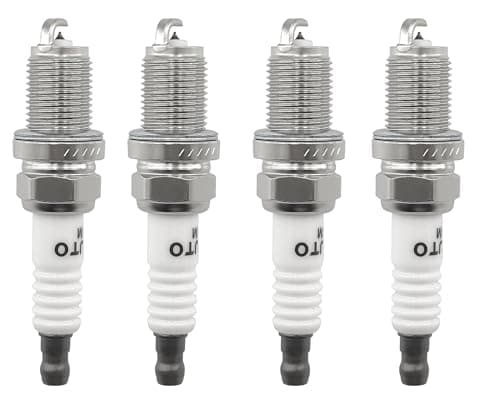 Image of PEIUOK Spark Plug Set 4 Pcs Sparkplug Iridium Compatible With Audi A3 A4 A6 TT Q5 Mercedes-Benz A-Class C-Class E-Class Sprinter Opel Vauxhall Astra Calibra Corsa Insignia Vectra Zafira 01020002YD