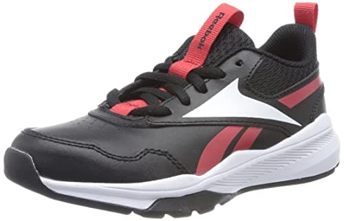 Image of Reebok Boy's Xt Sprinter 2.0 Sneaker, Core Black Vector Red Footwear White, 4.5 UK