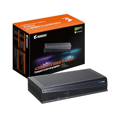 Image of GIGABYTE AORUS RTX 5060 Ti AI BOX Graphics Card - 16GB GDDR7, 128bit, PCI-E 5.0, 2572MHz Core Clock, 3 x DP 2.1, 1 x HDMI 2.1, GV-N506TIXEB-16GD