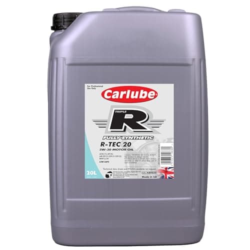 Image of Carlube Triple R 5W-30 ACEA C2/C3, API SP Fully Synthetic Engine Oil R-TEC 20 20L