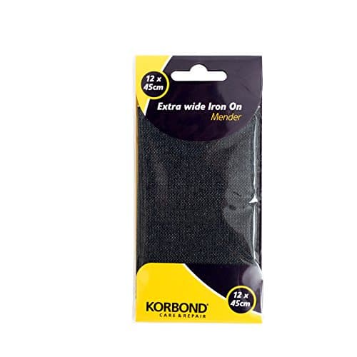 Image of Korbond Jeans Iron on Mender, Denim,12 X 45 cm