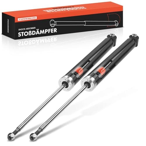 Image of Frankberg 2x Shock Absorber Strut Rear Left Right 637mm Gas pressure Compatible with 307 Break 3E 307 CC 3B 308 SW I 4E 4H C4 II NC Replace# 344408,5206EZ