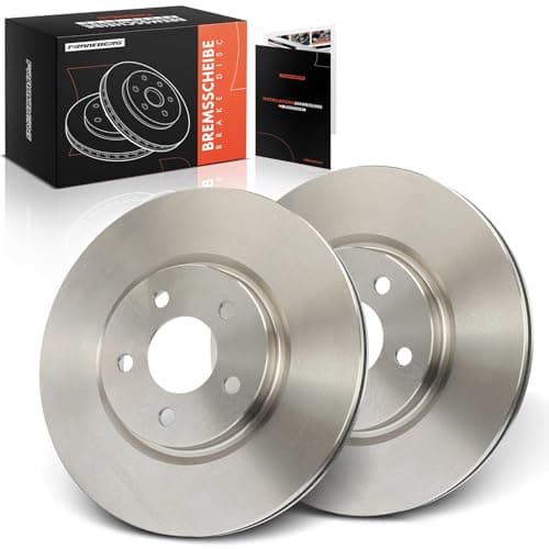 Image of Frankberg Brake Disc Set incl. 2x Discs Front Vented Ø280mm Compatible with PT Cruiser PT PT Cruiser Cabriolet Replace# 4509994AA,04509994AA