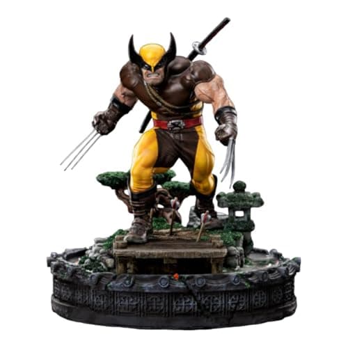 Image of Marvel statuette Art Scale Deluxe 1/10 Wolverine Unleashed 20 cm