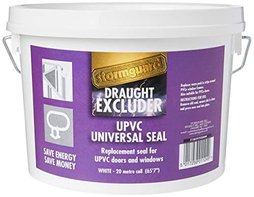 Image of STORMGUARD 21SR397020MW UPVC Replacement Push in Seal White 20M