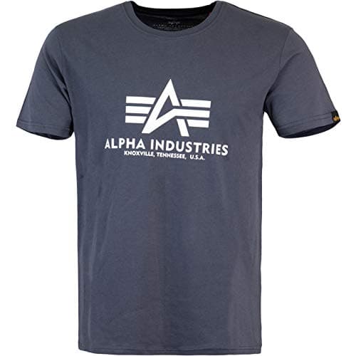 Image of Alpha Industries Men's Backprint T Shirt, Orange Grey Camo, XL
